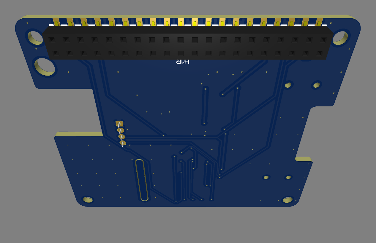 Slim MIDI hat for Raspberry PI 3/4/5 plus IO ports