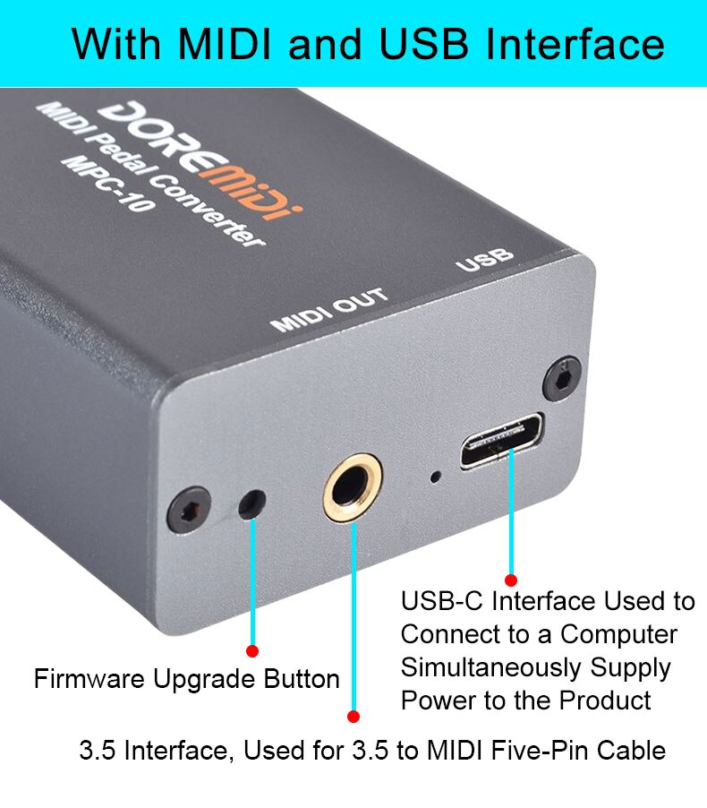 Expression Pedal to MIDI converter