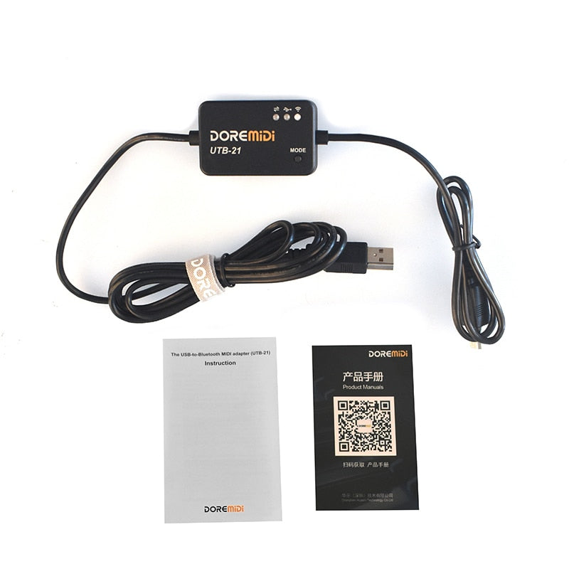 USB MIDI To Bluetooth MIDI Adapter