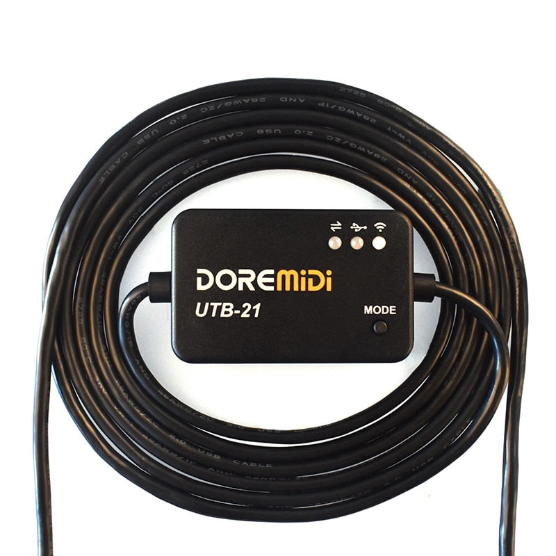 USB MIDI To Bluetooth MIDI Adapter