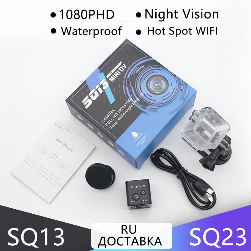 SQ13 Mini Action Camera Wifi 1080P 30m waterproof
