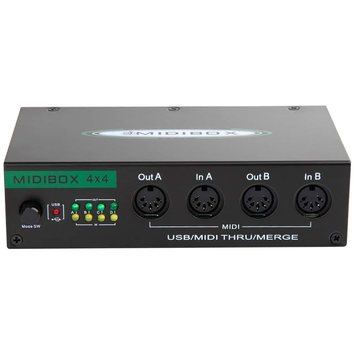 Switchable USB MIDI Interface 4 in/out plus standalone Merge function
