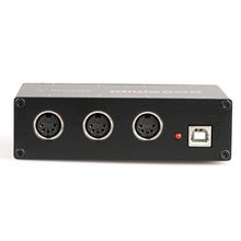 Load image into Gallery viewer, MIDI Merger 5 MIDI Input 2 MIDI Output