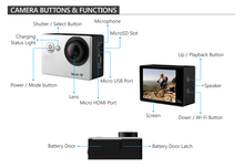 Load image into Gallery viewer, 4K WIFI Outdoor Action Camera Waterproof