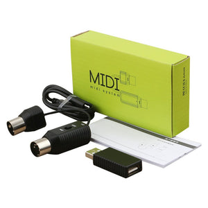 Høj eksponering guide Grape Bluetooth Wireless 5-pin DIN MIDI and USB Host adapter / MVAVE MS1 –  Domoshop.eu