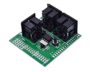 DIN MIDI Shield Breakout Board for Arduino