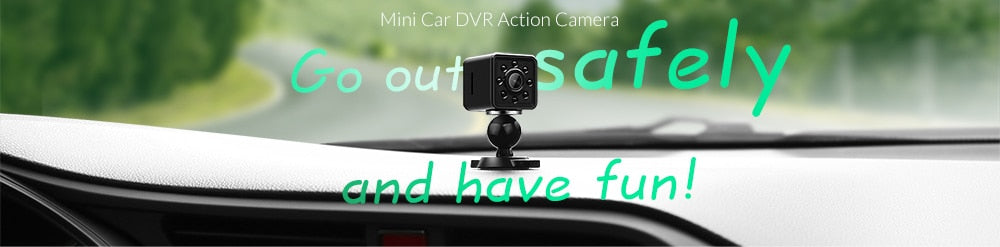 SQ13 Mini Action Camera dashcam mode